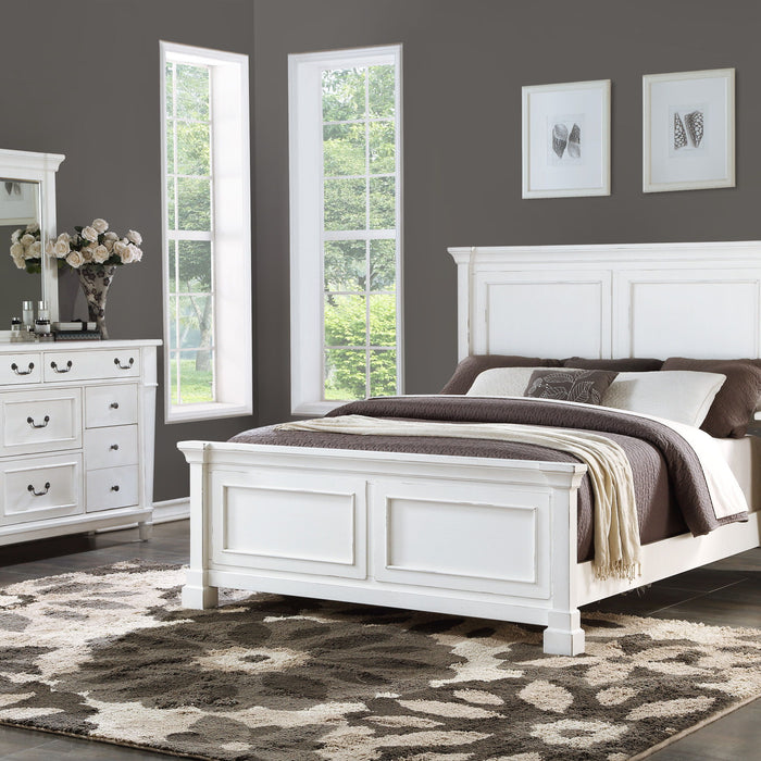 Stoney Creek - 8-Drawer Dresser - Weathered White