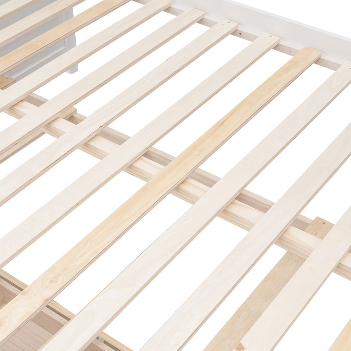 Bunk Bed With Twin Size Trundle And Drawers
