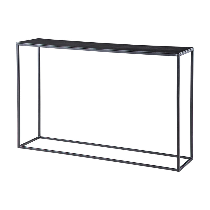 Coreene - Industrial Console Table - Black