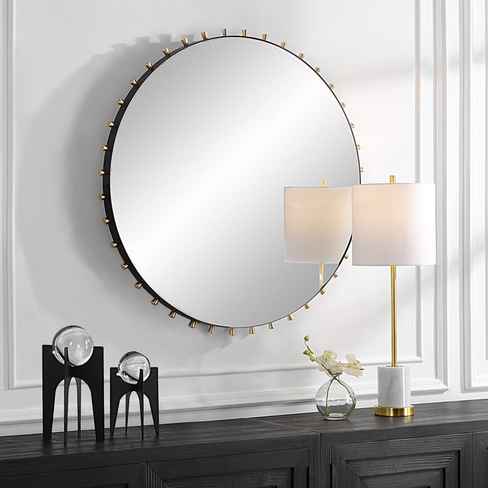 Cosmopolitan - Round Mirror - Yellow