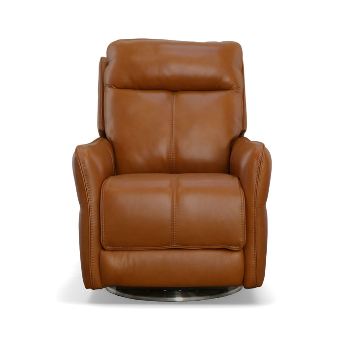 Spin - Swivel Power Recliner with Power Headrest & Lumbar