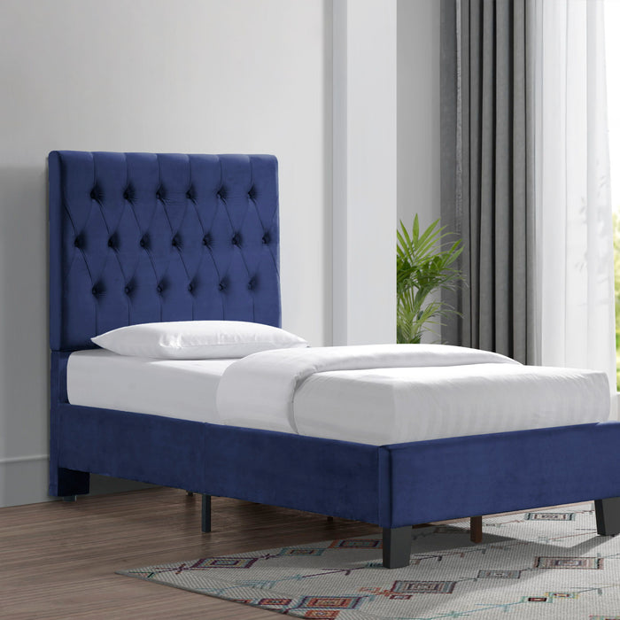 Amelia - Upholstered Bed Kit - Navy