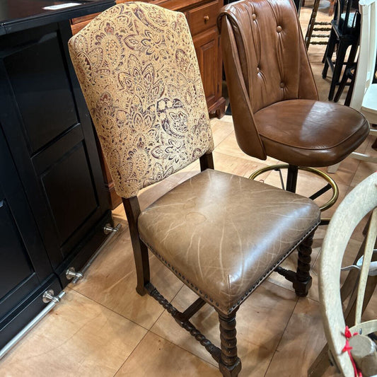 Leather Cushion Chair
