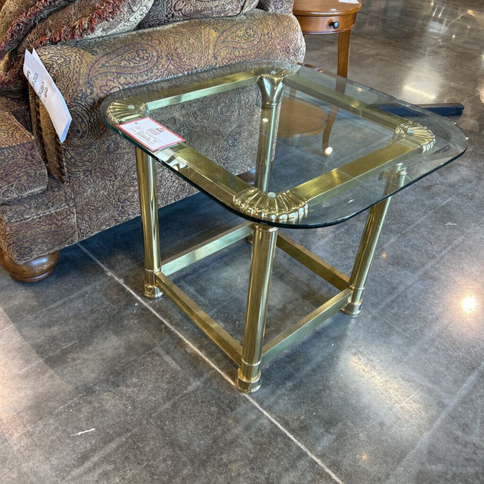 Harden Glass End Table