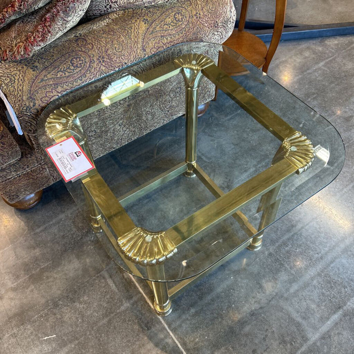 Harden Glass End Table