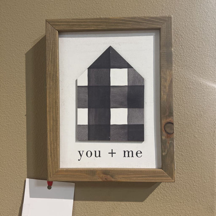 You + Me Sign