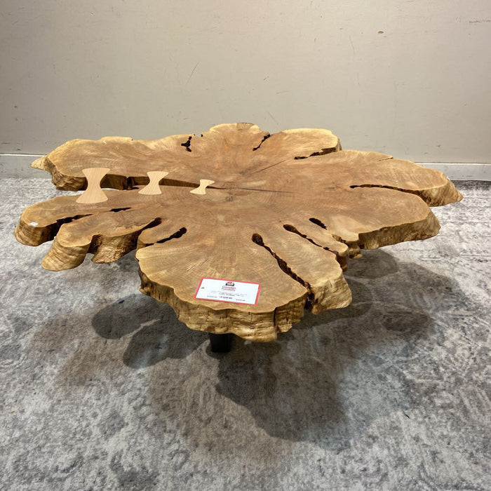 Live Edge Log Coffee Table