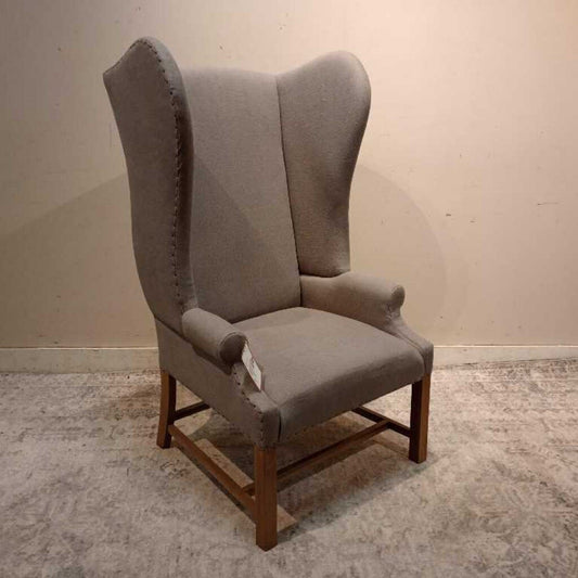 Grey NH Occasional Wingback Chair (BLH)