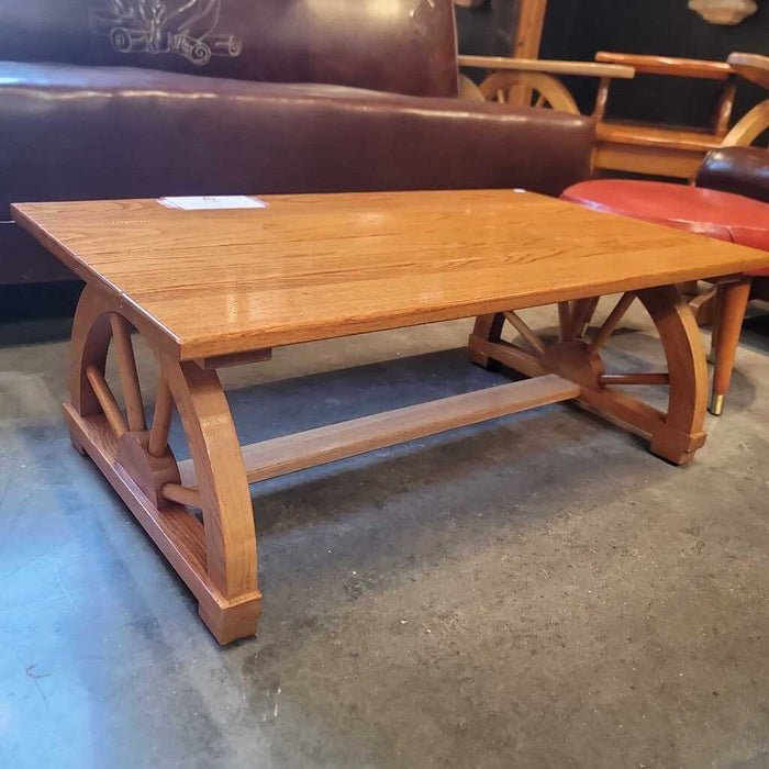 Wagon Wheel Coffee Table (BMK)