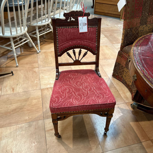 Red Wood Chair (AH)