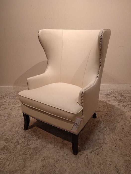 White Wing Back Chair (AHH)