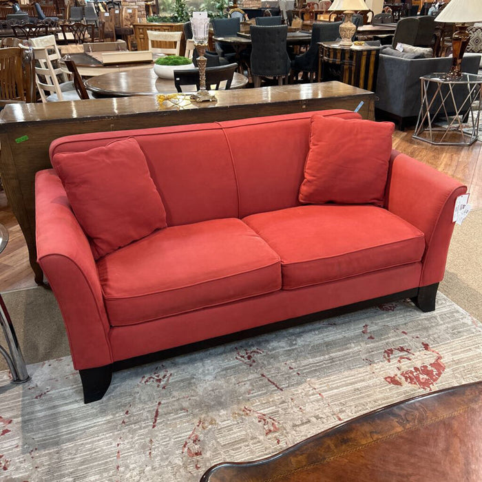 Red Pottery Barn Loveseat (CMH)