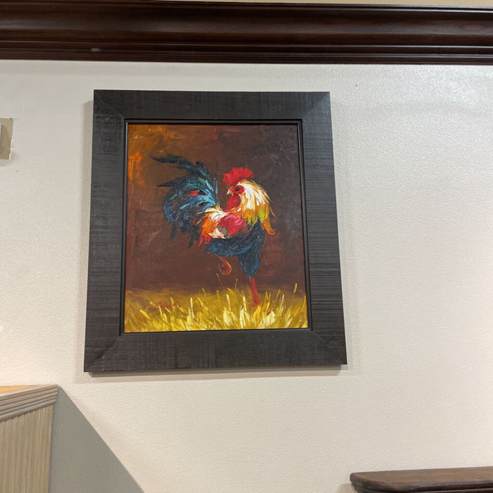 Rooster Canvas (26 x 30) (BKH)