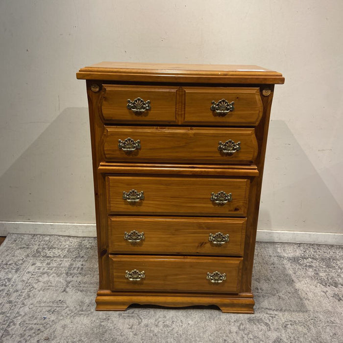 Pine Tallboy Dresser (LCH)