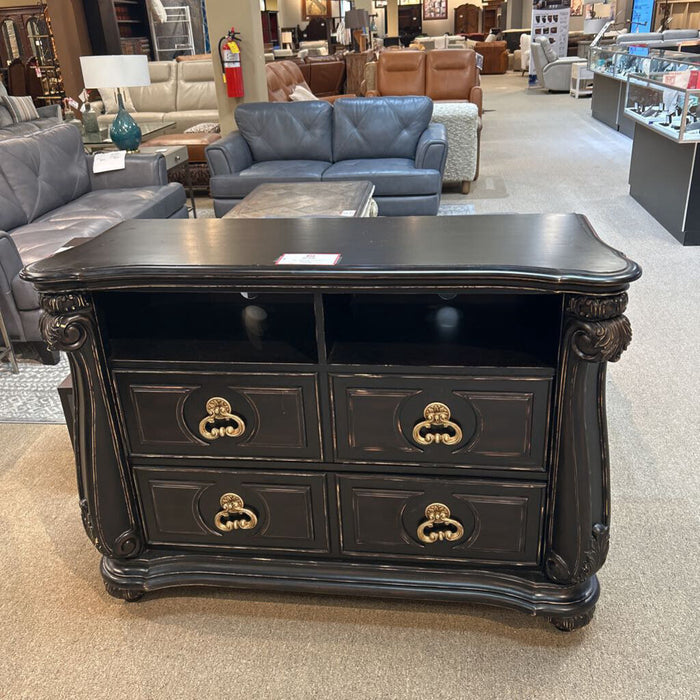 Black Distressed Buffet (CHH)