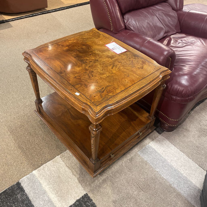 2 Tier Wood End Table (TL)