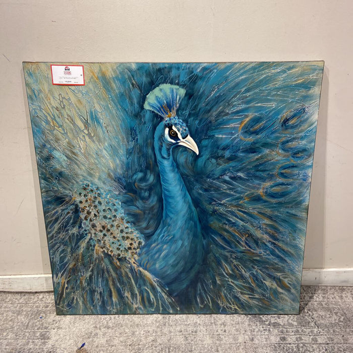 Peacock Canvas (BLH)