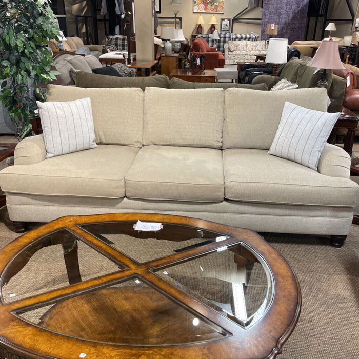 Tan Fabric Bernhardt Sofa (BBKH)