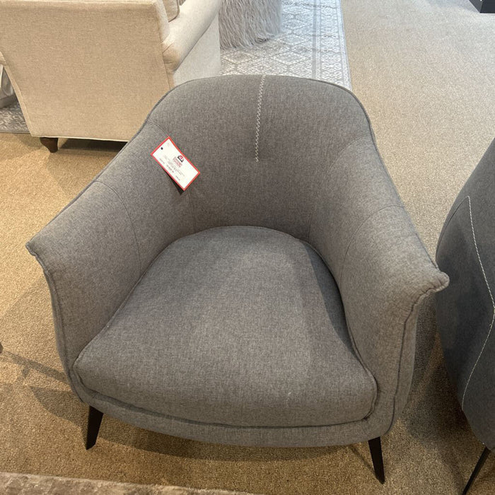 Classic Home Grey Fabric Chair (MTH)