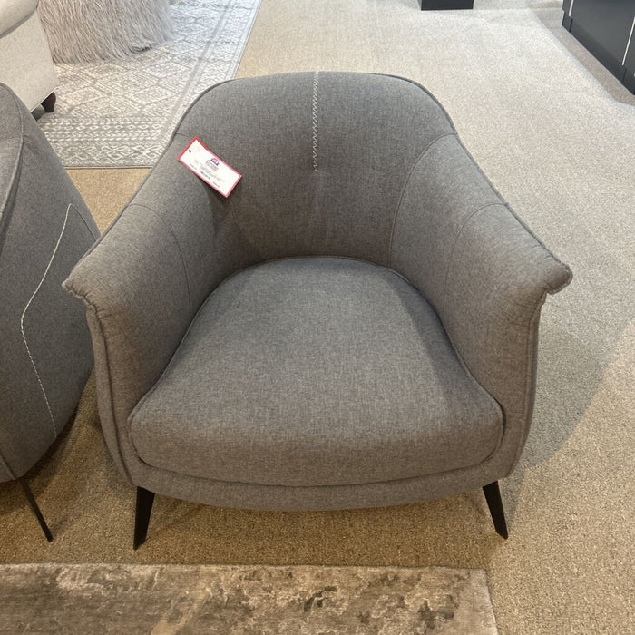 Classic Home Grey Fabric Chair (MTH)