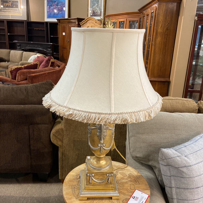 Gold Ornate Table Lamp (CI)