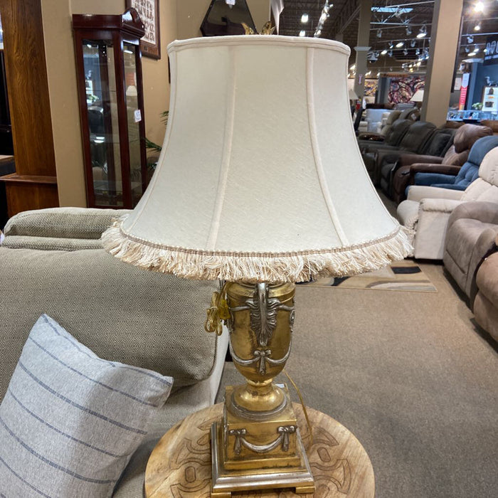 Gold Ornate Table Lamp (CI)