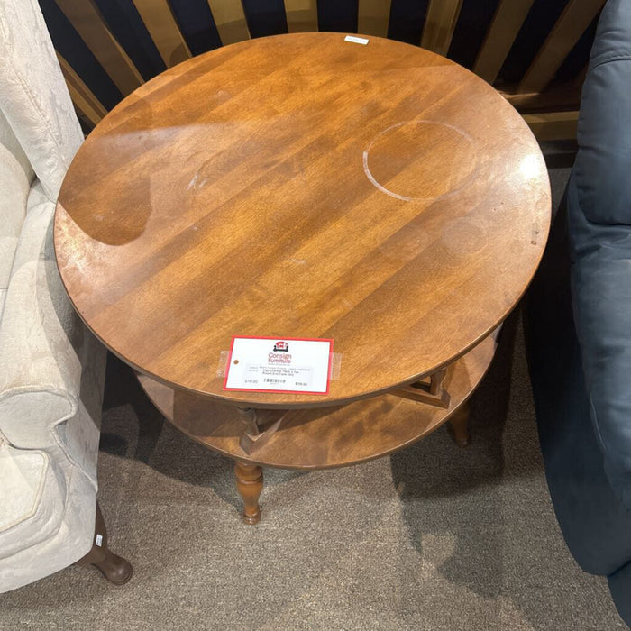 2 Tier Round End Table (SH)