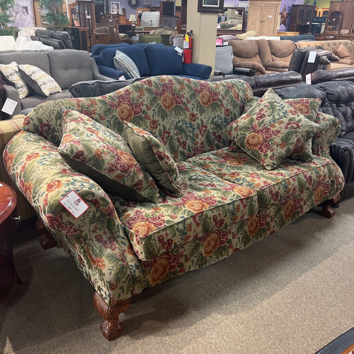 Floral Fabric Sofa