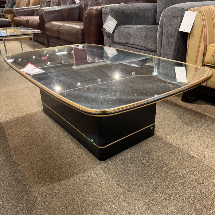 Mirrored Top Coffee Table