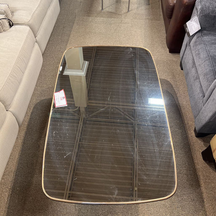 Mirrored Top Coffee Table