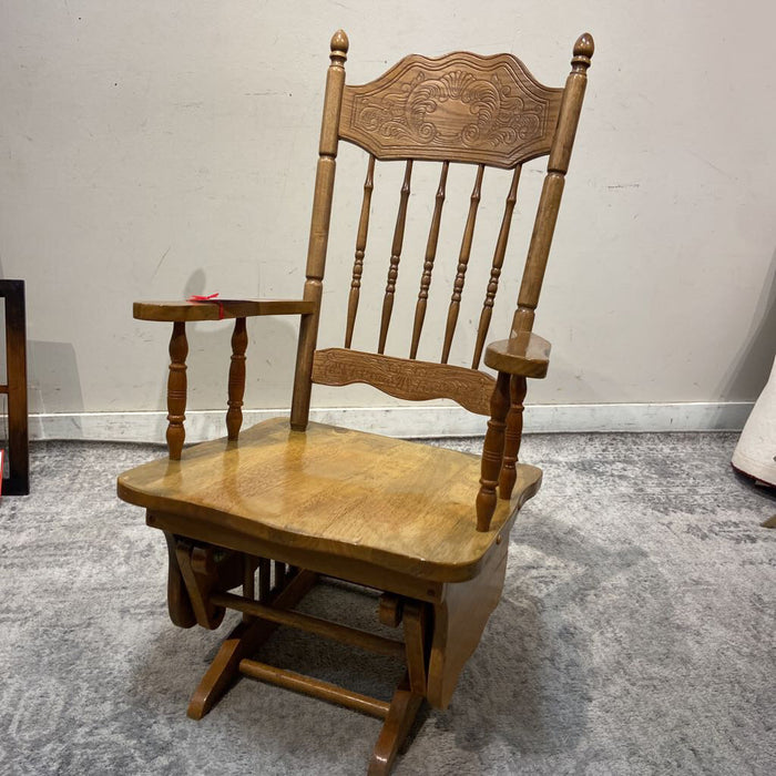 Wooden Ornate Rocker