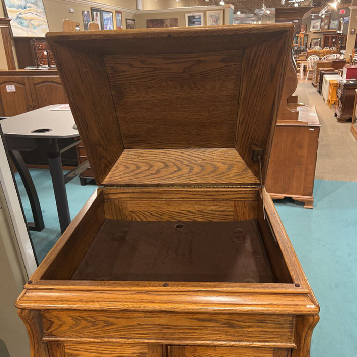 Oak Record Player