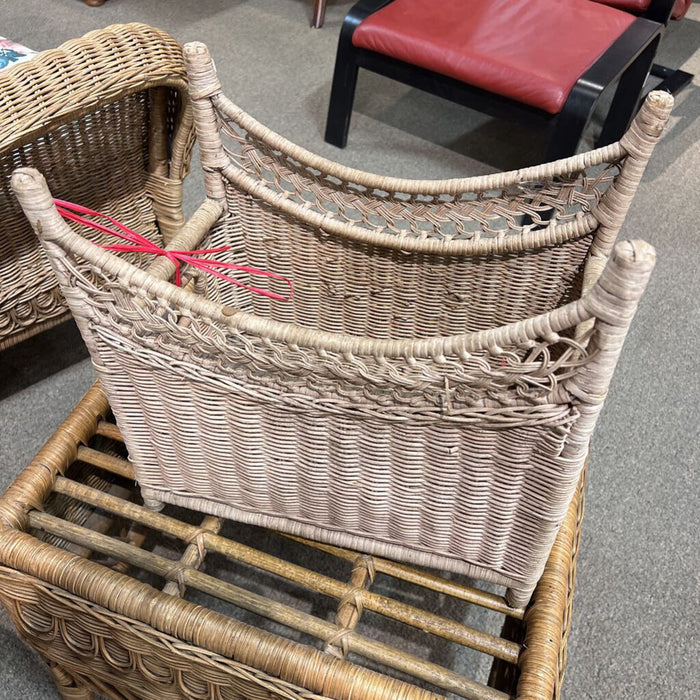 Wicker Magazine Holder