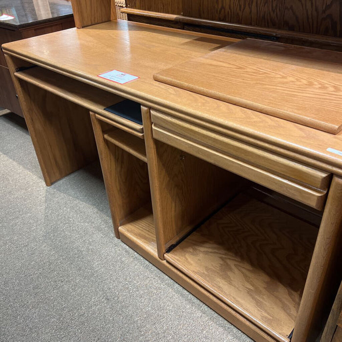 2PC Oak Desk