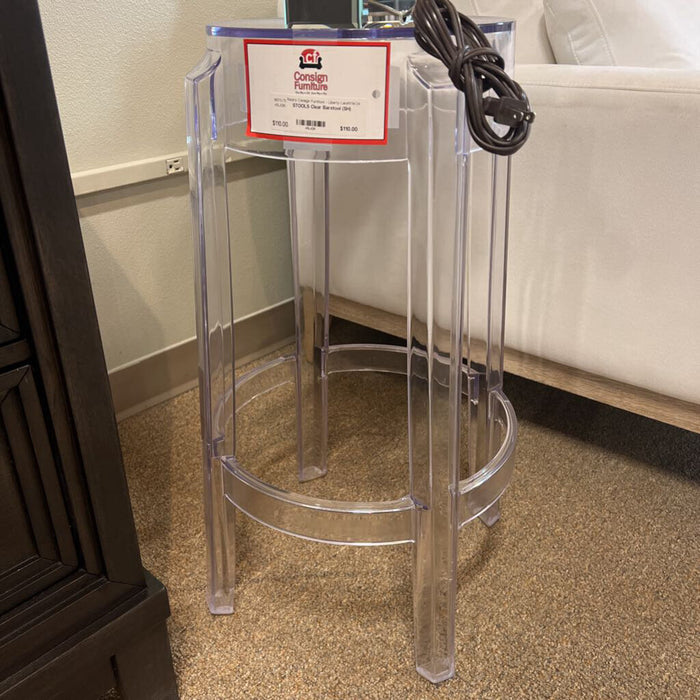 Clear Barstool