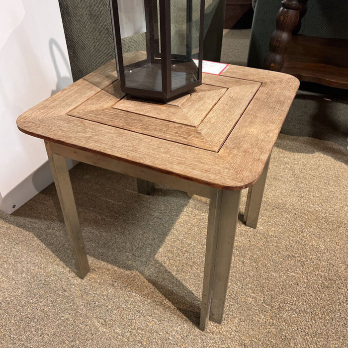 Wooden Square End Table