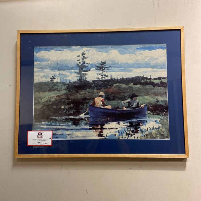 Man In Boat Artwork