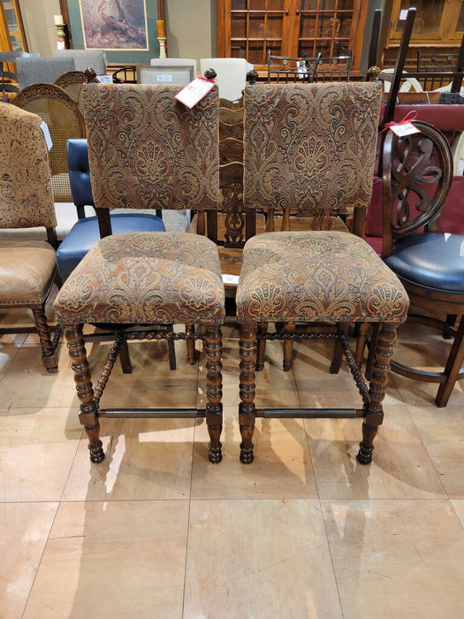 S/2 DW Paisley Barstool