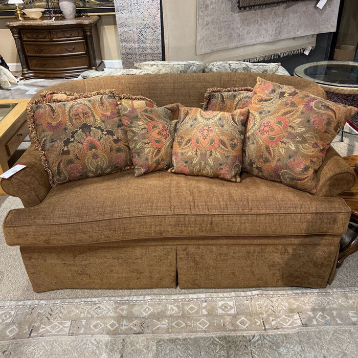 Brown Fabric Sofa