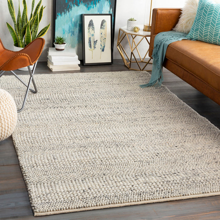 Clifton - Hand Woven 5 X 8 Rug - Gray