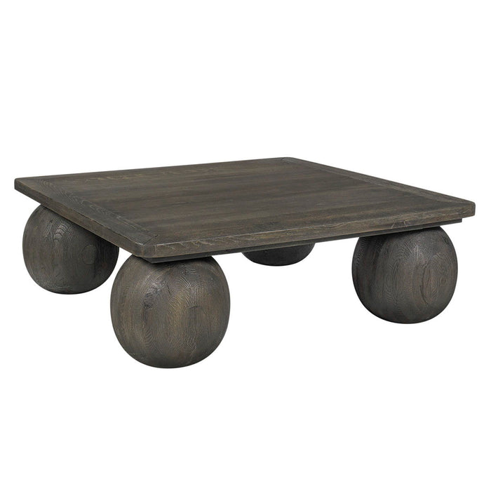 Redondo - Square Coffee Table - Dark Brown