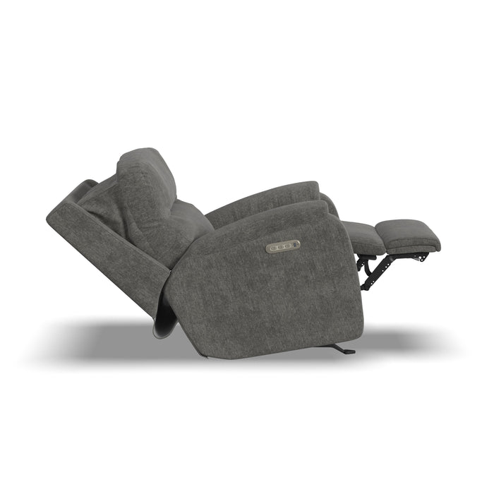 Penn - Power Rocking Recliner with Power Headrest & Lumbar