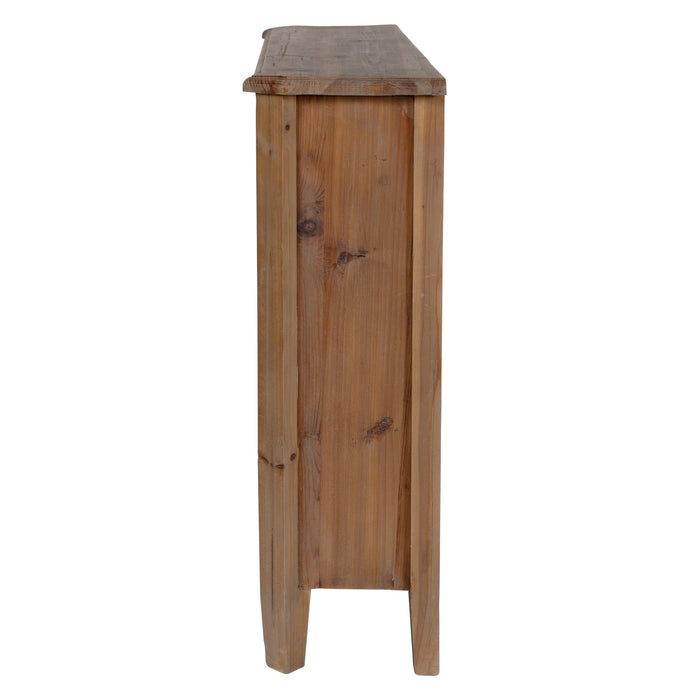 Altair - Reclaimed Wood Console Cabinet - Dark Brown