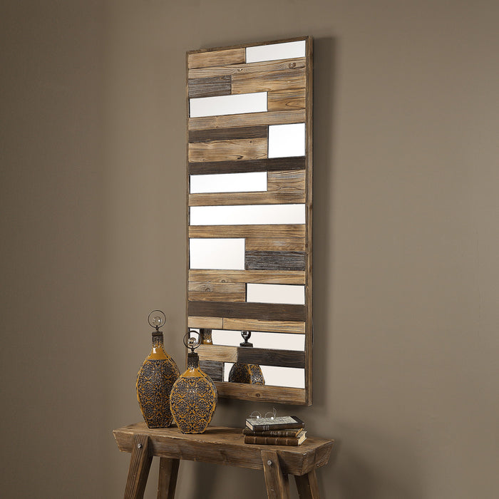 Kaine - Wooden Wall Art - Light Brown