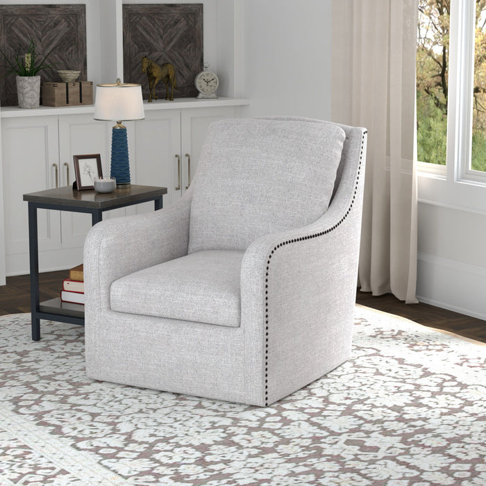 Anna - Swivel Chair - Gray