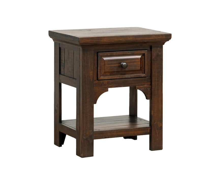 Vista Canyon - Open Nightstand - Burnt Umber