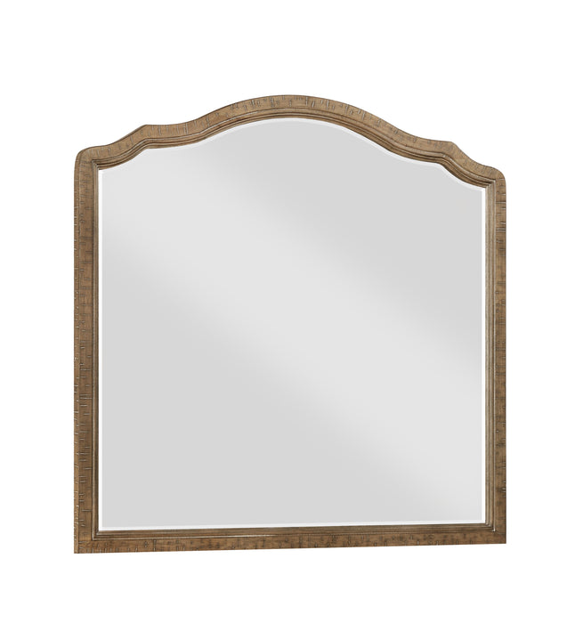 Interlude - Landscape Mirror - Sandstone Buff