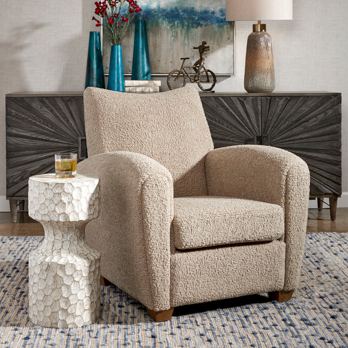 Teddy - Accent Chair - Latte