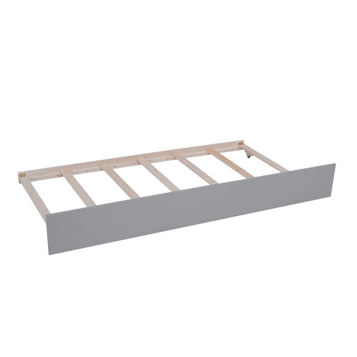 Creativity House Bed With Twin Size Trundle