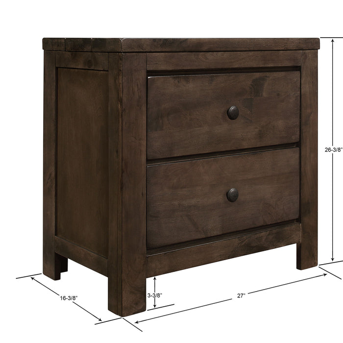 Ashton Hills - Nightstand - Ash Brown